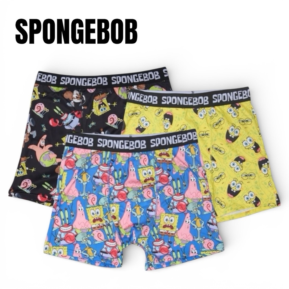 015 SpongeBob Boxer Briefs Men’s Size M